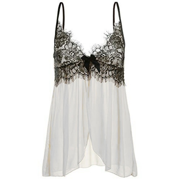 Other - Lace Chemise Slip Babydoll Set w/ Thong